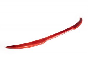 FIAT 500 Front Spoiler - Carbon Fiber - Red Candy
